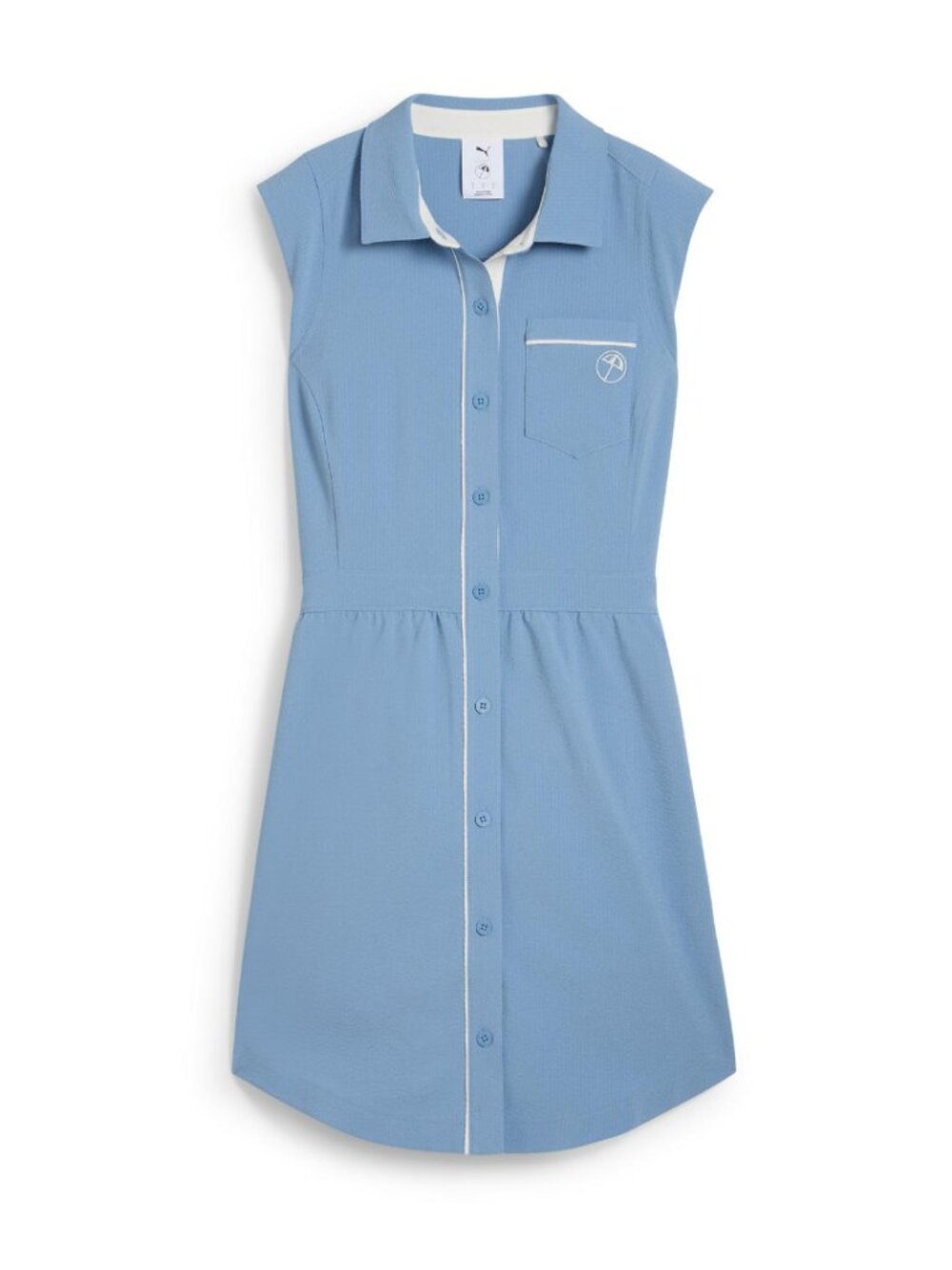 PUMA x AP Seersucker Golf Dress Womens M - Picture 2 of 13